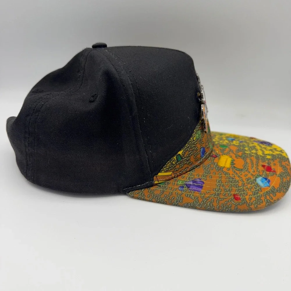 Mr. Kasi Snapback Hat Mens OSFA Scrooge McDuck Enamel Pin Money Time To Win Cap